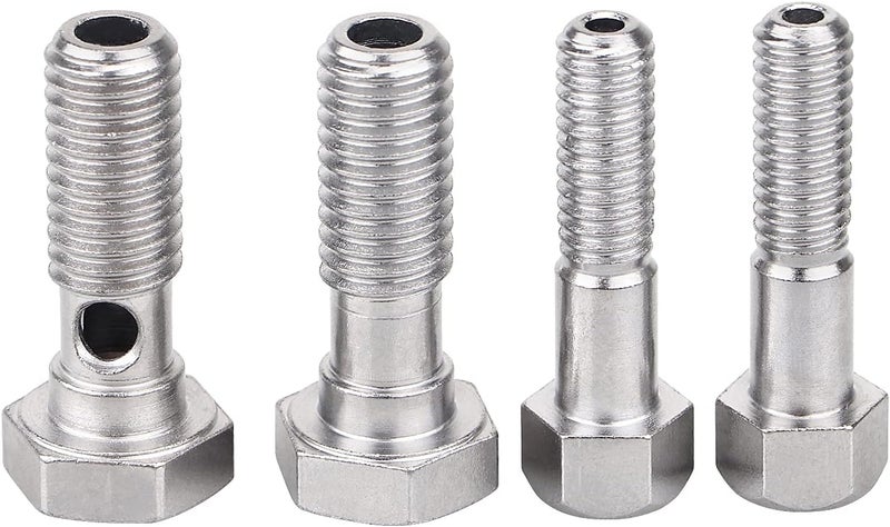 YDLMT Motorcycle Breather Bolts Set 1/2x13-1-3/4 Bolts and 3/8 x 16-1-3/4 Coarse for Harley Sportster 883 1200 Dyna - Image 4